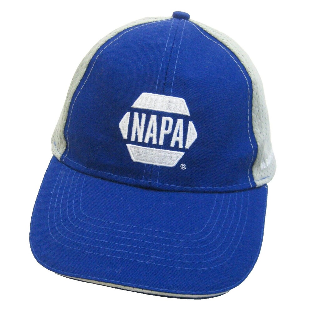 New NAPA Men's Blue Baseball Cap Hat Auto Parts Racing Fallen Heroes Fund Logo
